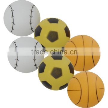 Soccer ball printing 40mm seamless beer pong ball customized printing pingping ball table tennis balls