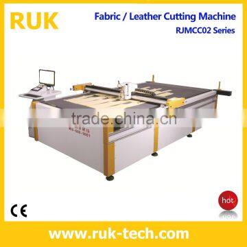 Leather Jacket Computerized Cutting Machine (CAD Apparel Garment Fabric Footwear Foot Mats Luggage Furniture Automatic Cutter)