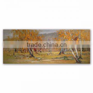 High Quality Oil Painting Autumn Landscape for Living Room Decor