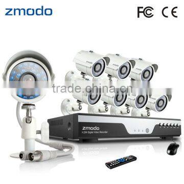 Zmodo 8CH 960H DVR 700TVL Outdoor Camera System