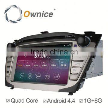 7" Wholesale price 2 core Android 4.4 & Android 5.1 2 din auto radio for Hyundai Tocson IX35 built in GPS