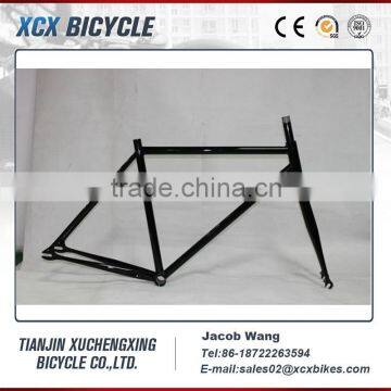 Manual welding Chromoly Fixed Gear Frameset Track Road Bike Frame and Fork