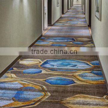 hotel carpet with fireproof Heavy traffic corridor carpet