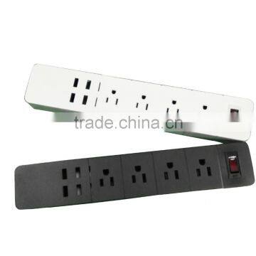 with 4 USB 4 outlet UL socket