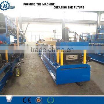 Automatic Quick Change C Z Purlin Roll Forming Machine , Fast Change C Z Purlin Lip Channel Rollformer