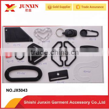 Flexible Special Shape Plastic bag buckle