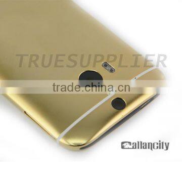 factory price 24ct gold housing for HTC One M8 Housing