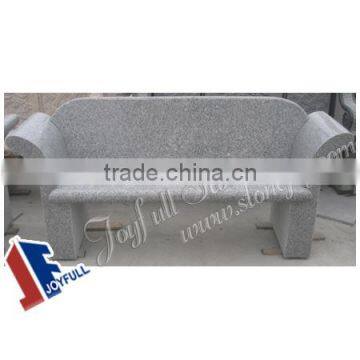 Garden Grey granite sofa bench for sale