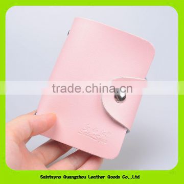 16470 High-end genuine leather card holder promotional gift wholesale