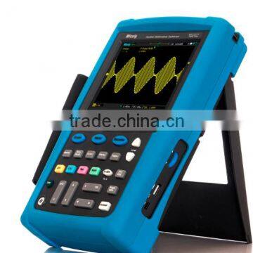 Digital portable 150MHz handheld oscilloscope with 3 operation ways high resolution touch screen MS215T