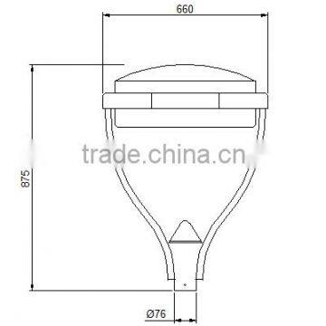 Lamp Post Garden Light Garden Product Outdoor Garden Cast Aluminum Garden Furniture Garden Steel Post