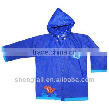 PVC Waterproof Rainwear with Hood
