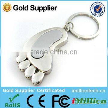 Customized Logo Metal Foot Usb With Full Capacity photo-2