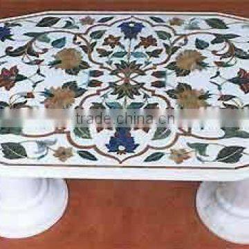 White Marble Dining Table