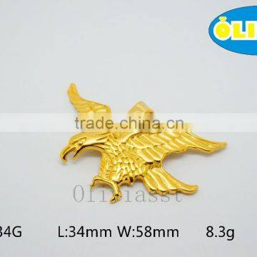 Olivia 2016 New Fashion Modern 316 Stainless steel Cast Metal Strong Eagle Pendant