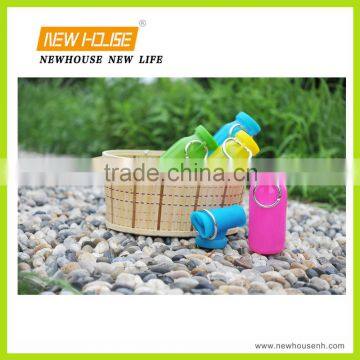 Light Portable Outdoor Silicone Foldable Water Bottle photo-2