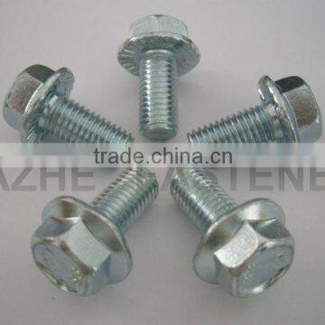 DIN6921 hexagon bolts with flange