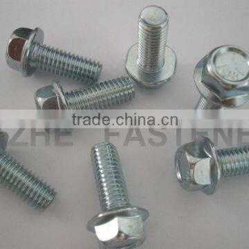 High strength DIN6921 hex flange bolts