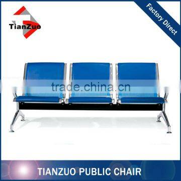 Blue Metal Seat Vandal Proof Airport Chair (T-A03S)