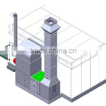 JF Spray Booth With Good Price Meet the CE Standard Paint Bake Well in the Painting Room Clean Effecient and Durable