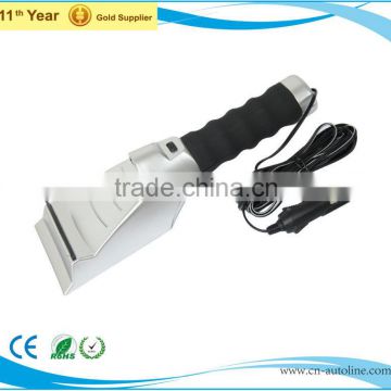 New design 12V window ice scraper with led light for car