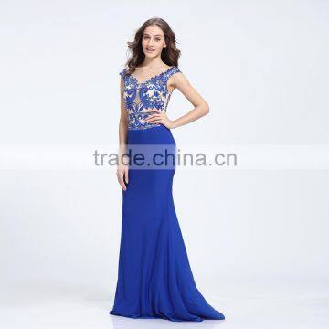 Hot Sale High Quality Elegant Flooring Sexy Evening Dress 2016 photo-3