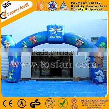 inflatable entrance arch for amusement park F5007