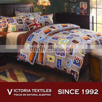 warm feeling duvet cover bedding set bed linen for boy bedroom