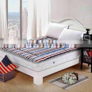 Double Patterned Memory Foam Waterproof Bed Mattress Pad photo-5