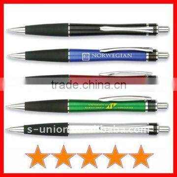 Custom plastic retractable ballpoint pen (B0371)