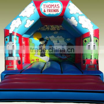 cheap 2016 new shape inflatable thomas arch Combo castle for kids