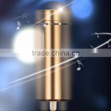 Mini karaoke microphone , handheld portable microphone for outdoor singing
