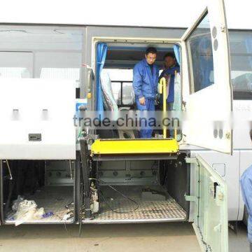 Powerful Rotating Wheelchair Lift for Tourist Bus