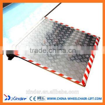 350KG Loading Electric Wheelchair Ramp for City Bus photo-2