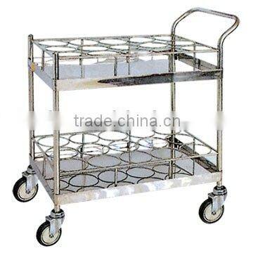 Full Stainless Boiled Water Trolley