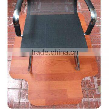 wood grain PVC Chair mat
