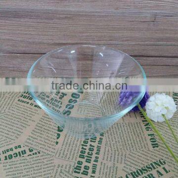 Open top round salad container