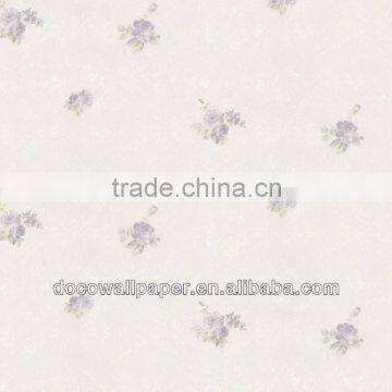 Good Quality wallpaper special design/small flower wallpaper from manufacturer