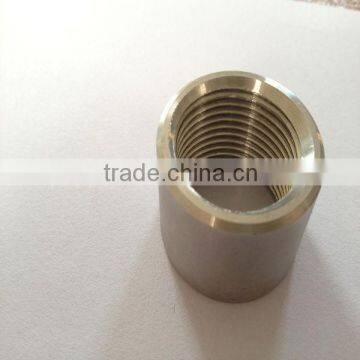 stainless steel half coupling O.D machined