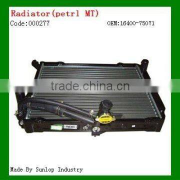 Toyota Hiace radiator 000277 Hiace Radiator petrol MT OEM: 16400-75071