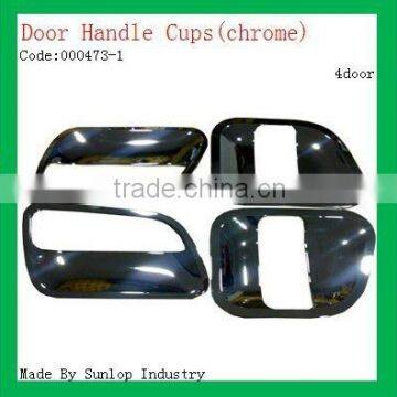 toyota body kits 000473-1 toyota hiace door handle cups chrome outer handle cups for hiace