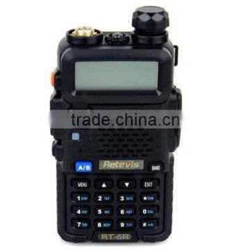 The popular 5W UHF VHF RETEVIS RT-5R Dual Band walkie talkie upgrade BF-uv5r