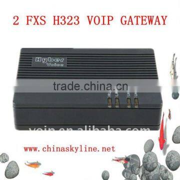 SKYLINE DESIGN 2FXS sip gateway for ippbx /voip adapter with router/VPN gateway