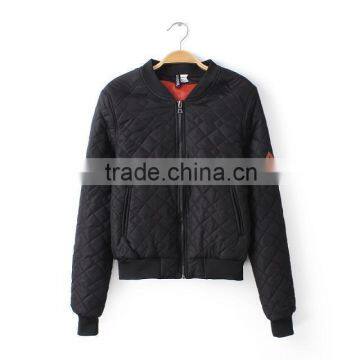 Fashion Women Down Zip Clothes Lady Girl Cotton Padding Padded Bulk Wholesale Jacket photo-3