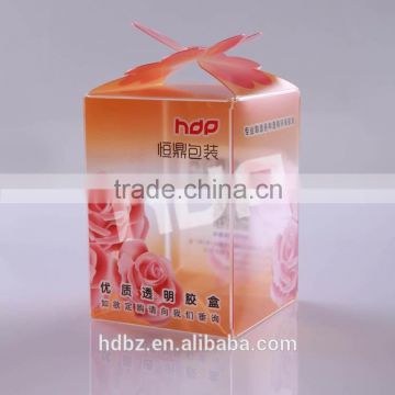 hot-selling small folding gift box/clear gift Packaging box wholesale