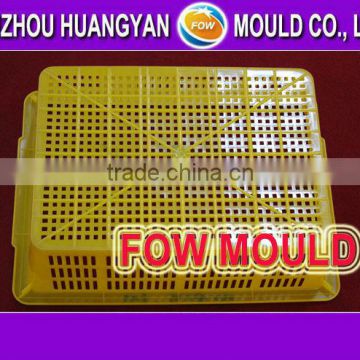 OEM custom injection plastic vegetable crate moulding manufacturer