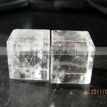wholesale natural clear crystal cube suare for decoration