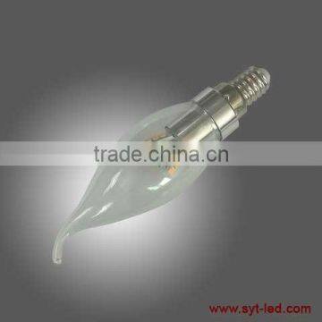 4W UL Led Candle Light E12 E14,LED Chandelier Light