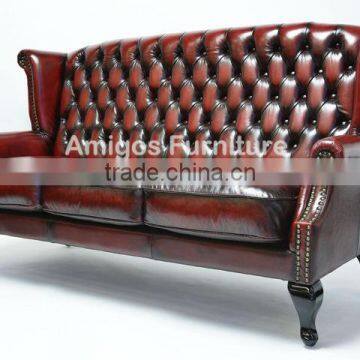 Queen Anne Two Seater Settee