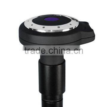 Hot sale 1.3MP high senstivity USB digital microscope eyepiece camera built-in relay lens